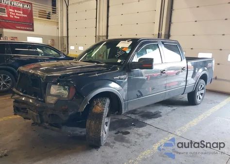 2012 Ford F-150 Fx4 из США, поврежденный, VIN 1FTFW1EF5CFB97888